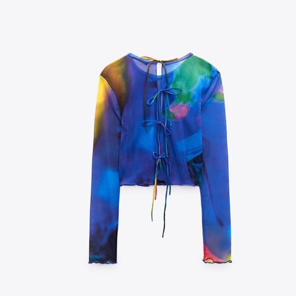 BLOGGER'S FAVE! Zara Set Tulle Skirt And Matching Top NWT - Picture 15 of 16